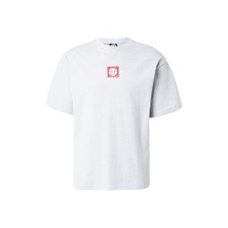 ELEMENT Tricou gri deschis / roșu / alb