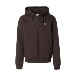 ADIDAS ORIGINALS Hanorac 'ESS' ciocolatiu / alb