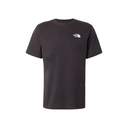 THE NORTH FACE Tricou roșu / negru / alb