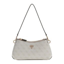 GUESS Geantă de umăr 'Noelle II' nisipiu / grej