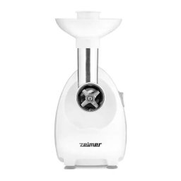 Masina de tocat carne Zelmer ZMM4080B, 1900W, 2,5kg/min, Alb