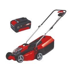 Einhell - GE-CM 18/30 Li PXC - Masina de tuns iarba cu 1 acumulator si incarcator, Li-Ion, 18 V, 3 Ah, 30 cm, 25 l