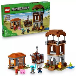 LEGO® Minecraft® Turnul de Veghe al Jefuitorilor și Distrugătorul 21278