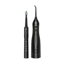 Periuta De Dinti Electrica si Irigator Bucal Negru