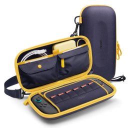 Geanta pentru Nintendo Switch 2 - Spigen Nano Pop Pro (AGP09565) - Blueberry Navy