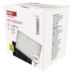 PROIECTOR LED TAMBO 10W 1000LM 4000K IP65