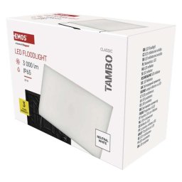 PROIECTOR LED TAMBO 30W 3000LM 4000K IP65