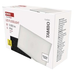 PROIECTOR LED TAMBO 50W 5000LM 4000K IP65