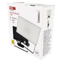 PROIECTOR LED TAMBO 50W 5000LM 4000K IP54 CU SENZOR DE MISCARE