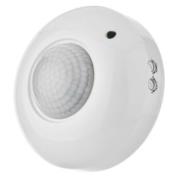 SENZOR DE MISCARE PIR IP20, 1200W, ALB