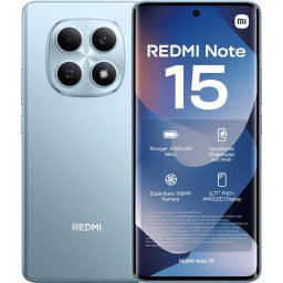 Smartphone Redmi Note 15 128GB 6GB RAM Dual SIM Glacier Blue