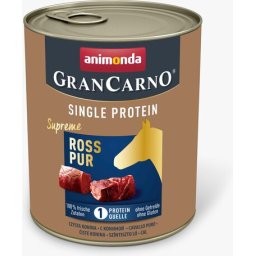 Animonda Grancarno Single Protein conservă cu carne de cal (6 x 800 g) 4800 g