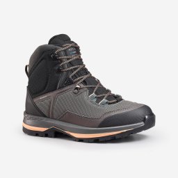 Bocanci Impermeabili cu mici imperfecțiuni vizuale Trekking MT100 TEX Damă