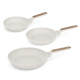 BERLINGER HAUS Tigaie set 3 cu părţi titánPro antiaderent matt cremă BH8322 BH/8322