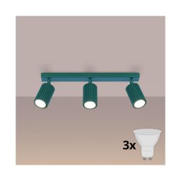 Brilagi - Spot LED CRESTO 3xGU10/10W/230V turcoaz