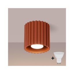 Brilagi - Spot LED SFERA 1xGU10/10W/230V, Ø 10 cm, roșu