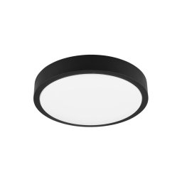 Trio - Plafonieră LED dimabilă ISEO, 24 W, 230 V, 3000 K, Ø 40 cm, neagră