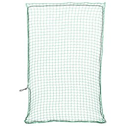 Plasa pentru Remorca 220x150cm cu Funie Elastica pentru Fixarea Marfii, PP Verde