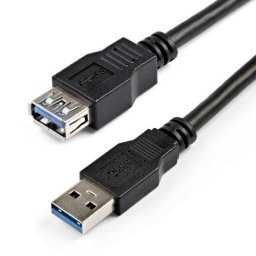 USB3SEXT2MBK, USB-A - USB-B, 2m, Black
