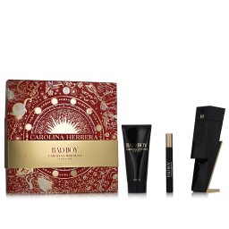 Carolina Herrera Bad Boy EDT 100 ml + EDT MINI 10 ml + SG 100 ml (Barbati)