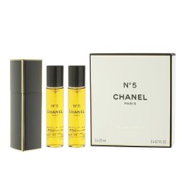 Chanel No 5 EDP Refillable 20 ml + EDP Refill 2 x 20 ml (Femei)