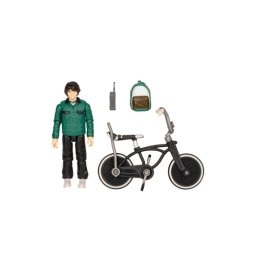 Strangers things figurina 10 cm+bicicleta+ 2 accesorii mike with bike jazstrt0107-0108