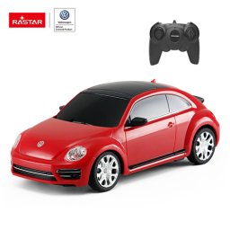 Masina cu telecomanda rastar 1/24 volkswagen beetle rosu 76200-r