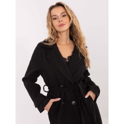 Trench negru pentru femei