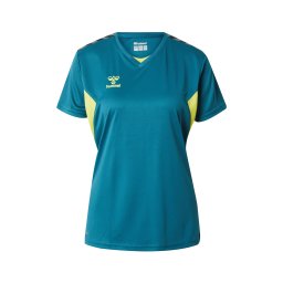 Hummel Tricou funcțional 'AUTHENTIC' galben / gri / verde petrol / negru