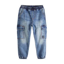 Next Jeans albastru denim