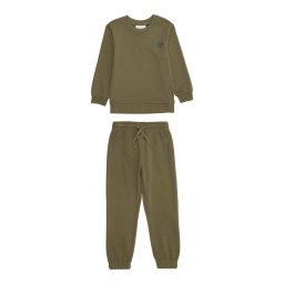 Hummel Costum de trening oliv / verde închis