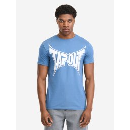 Tapout Tricou albastru deschis / alb