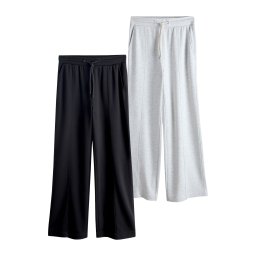 Next Pantaloni gri deschis / negru