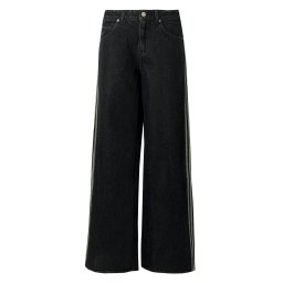 ADIDAS ORIGINALS Jeans 'FIREBIRD' gri deschis / negru denim