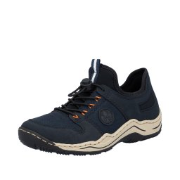 Rieker Pantofi cu șireturi sport bleumarin