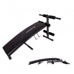 Banca Abdomene inSPORTline Curved