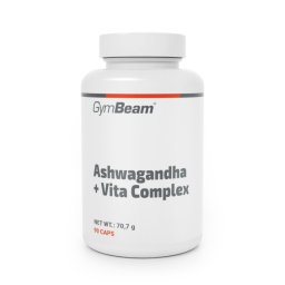 GymBeam Ashwagandha + Vita Complex 90 caps.