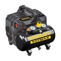 Stanley - DST 101/8/6 - Compresor, fara ulei, 750 W, 6 l, 105 l/min, 8 bar