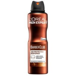 Set 2 x Deodorant Antiperspirant Spray, fara Alcool, L'Oreal Paris Men Expert, Barber Club, 150 ml