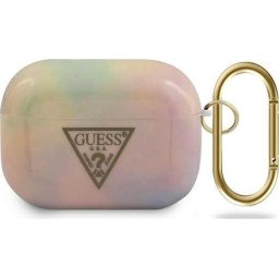 Husa de protectie Guess pentru Airpods Pro - TieDye Collection, Roz