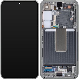 Piese si componente Display cu Touchscreen Samsung Galaxy S23 S911, cu Rama, Verde, Service Pack GH82-30480C