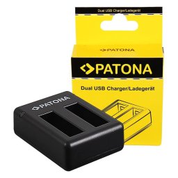 Patona Dual incarcator pentru Insta360 One X Action Cam incl. Micro-USB cable