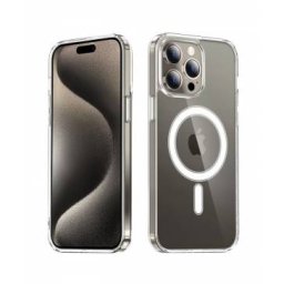 Husa MagSafe Apple iPhone 15 Pro Transparenta