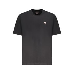Tricou negru cu mânecă scurtă pentru bărbați