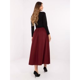 Skirt-IT-SD-81036.32-burgundy