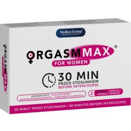 Medica Group OrgasmMax pentru Femei 2 Capsule Sustine Libidoul si Intensifica Placerea