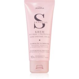 Joanna Sensual hidratant si pentru protectie solara de maini Silk Proteins & Vitamin Complex 100 g