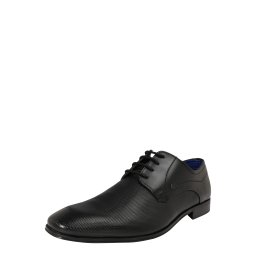 bugatti Pantofi cu șireturi 'Mattia 2' negru