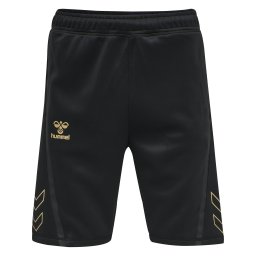 Hummel Pantaloni sport 'Cima' galben pastel / negru
