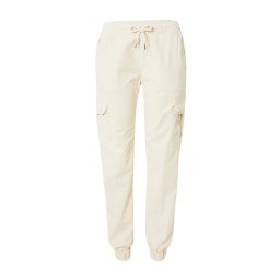 Urban Classics Pantaloni cu buzunare alb